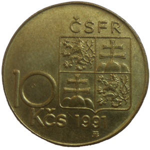 10 Kčs 1991 M. R. Štefánik