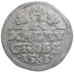 Rudolf II. Malý groš 1581