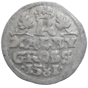 Rudolf II. Malý groš 1581