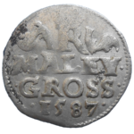 Rudolf II. Malý groš 1587