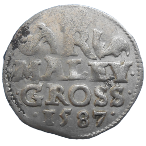 Rudolf II. Malý groš 1587