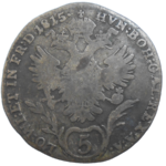 František II. 5 grajciar 1815 A