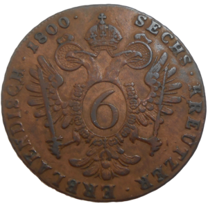 František II. 6 grajciar 1800 S