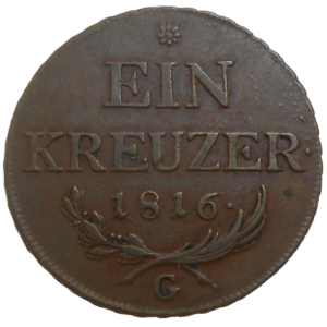 František II. 1 grajciar 1816 G