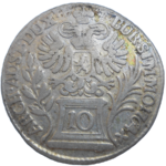 Mária Terézia 10 grajciar 1764