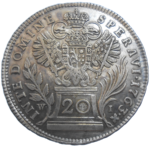 František Lotrinský 20 grajciar 1763 WI