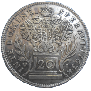 František Lotrinský 20 grajciar 1763 WI