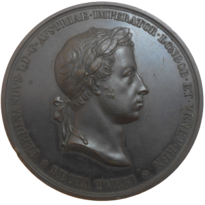 Ferdinand V. Korunovačná medaila 1838