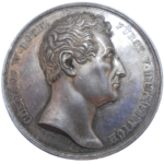 Strieborná Medaila 1841 Metternich