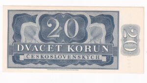 20 Korún 1953 A50 Nevydaná