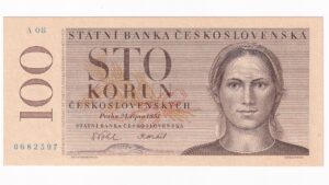 100 Korún 1951 A08 Nevydaná