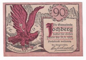 Rakúsko 90 Heller 1921