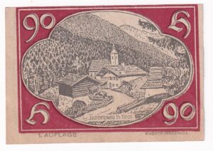 Rakúsko 90 Heller 1921
