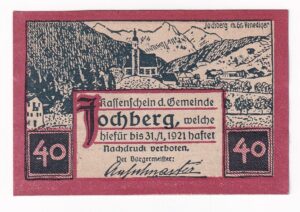 Rakúsko 40 Heller 1921