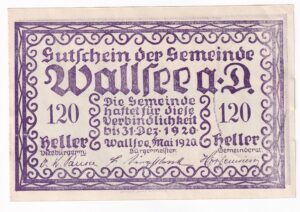 Rakúsko 120 Heller 1920