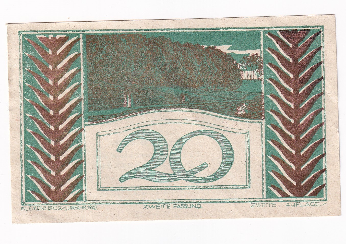 Rakúsko 20 Heller 1920 Rakúsko 20 Heller 1920