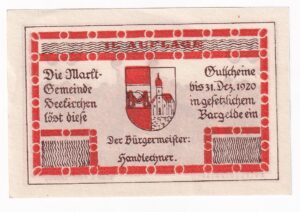 Rakúsko 80 Heller 1920