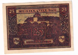 Nemecko 25 Pfennig 1921