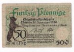 Nemecko 50 Pfennig 1920