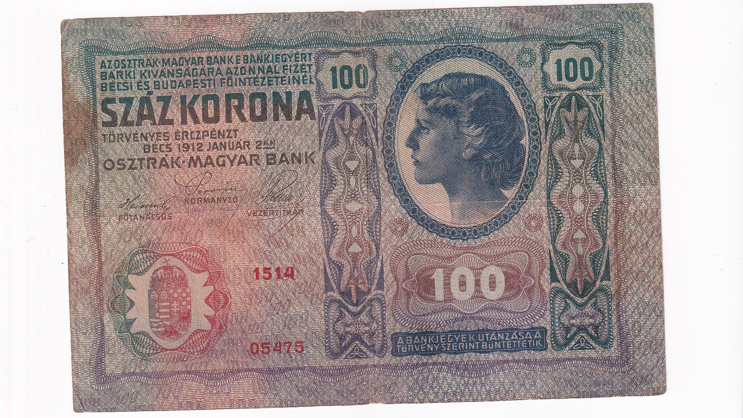 100 Korún 1912 100 Korún 1912