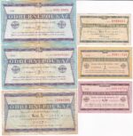 Lot tuzexových poukážok