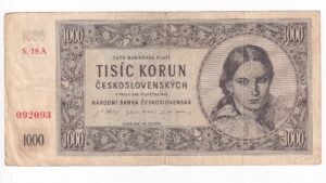 1000 Korún 1945 18A