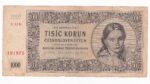 1000 Korún 1945 12B