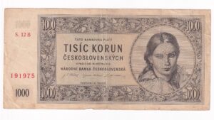 1000 Korún 1945 12B