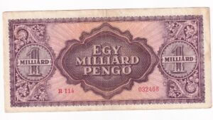 Maďarko 1 Miliarda Pengo 1946