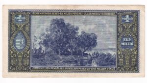Maďarsko 1 Milión Pengo 1945