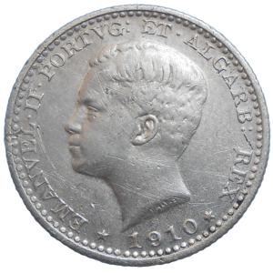 Portugalsko 100 Reis 1910