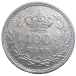 Portugalsko 100 Reis 1910