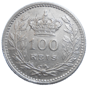 Portugalsko 100 Reis 1910