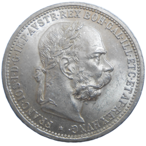 František Jozef I. 1 koruna 1900 bz