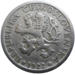 1 Kč 1922