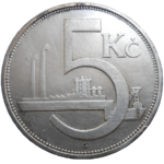 5 Kč 1928