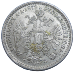 František Jozef I. 10 grajciar 1872 bz
