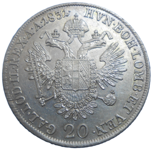 František II. 20 grajciar 1831 A