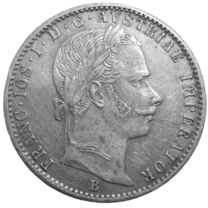 František Jozef I. 1/4 zlatník 1860 B