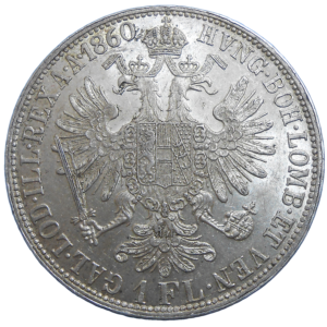 František Jozef I. 1 zlatník 1860 A