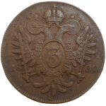 František II. 3 grajciar 1800 C