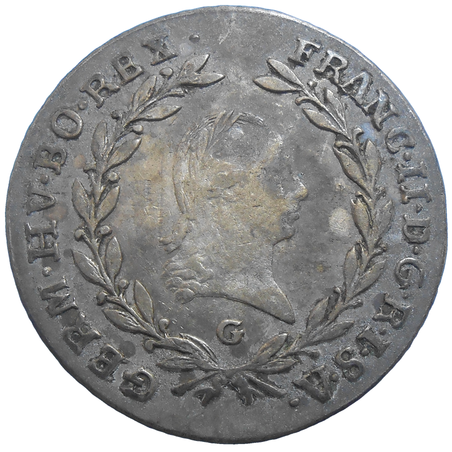 František II. 20 grajciar 1795 G František II. 20 grajciar 1795 G