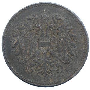 Karol I. 20 Heller 1917 bz