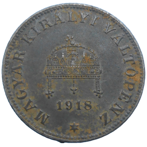 Karol I. 20 Fillér 1918 KB