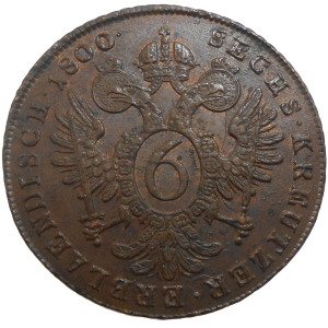František II. 6 grajciar 1800 A