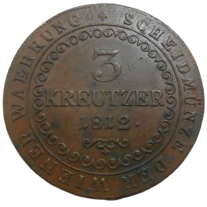 František II. 3 grajciar 1812 B