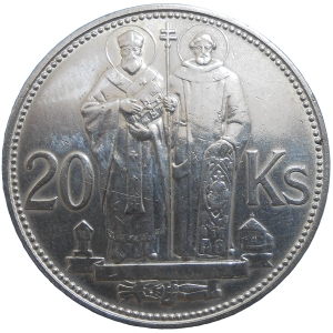 20 Ks 1941 Cyril a Metod variant dvojkríž