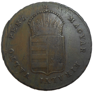 František Jozef I. Egy Krajczár 1849 NB