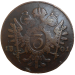 František II. 3 grajciar 1801 E