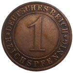 Nemecko 1 Pfennig 1931 A